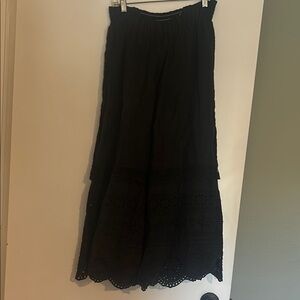 Johnny was black pants